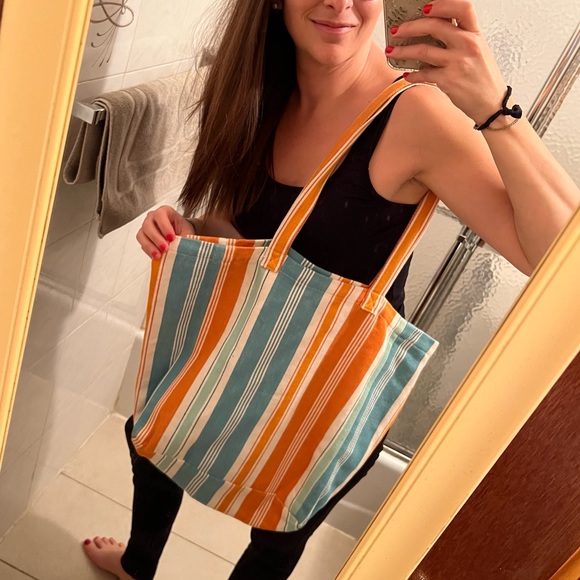 Now Designs Striped Tote Bag - Picture 3 of 13